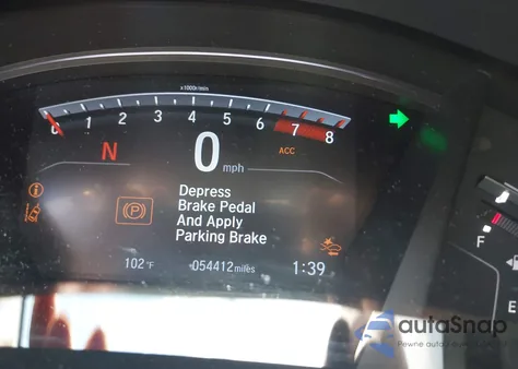 2019 Honda Cr-V Ex-L z USA, uszkodzony, nr VIN 5J6RW1H8XKA012301